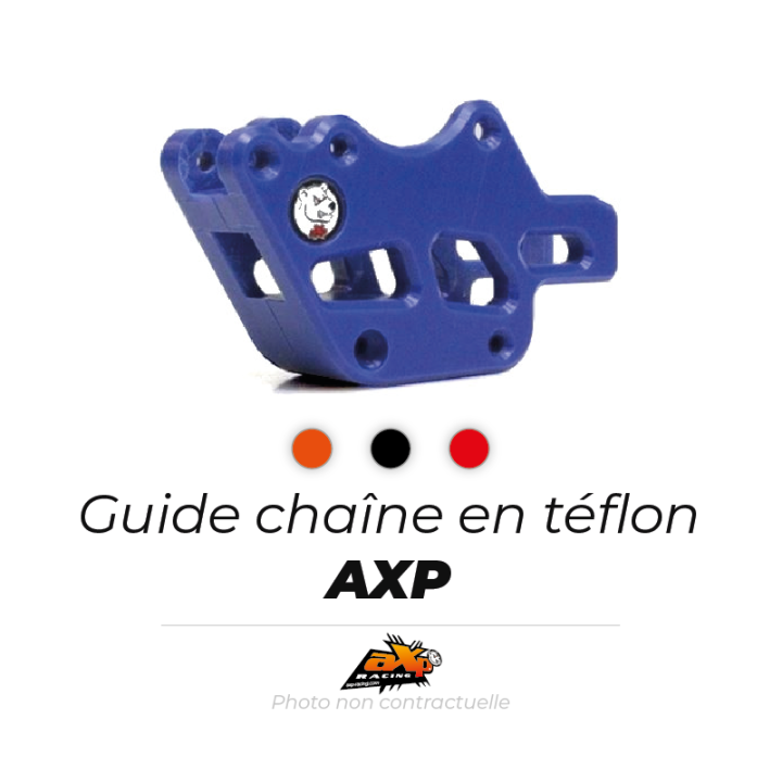Guide chaîne AXP teflon | Oxmoto