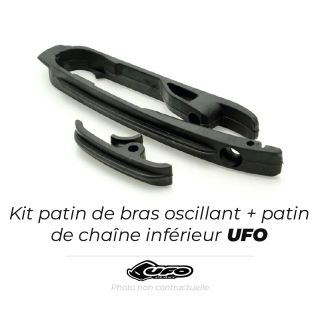 Kit patin de bras oscillant + patin de chaîne inférieur UFO