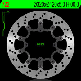 Disque de frein ng 722 rond flottant | Oxmoto
