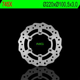 Disque de frein ng 745x pétale fixe | Oxmoto
