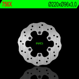 Disque de frein ng 756x pétale fixe | Oxmoto