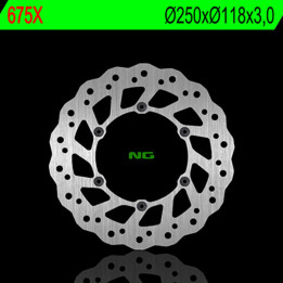 Disque de frein ng 675x pétale fixe | Oxmoto