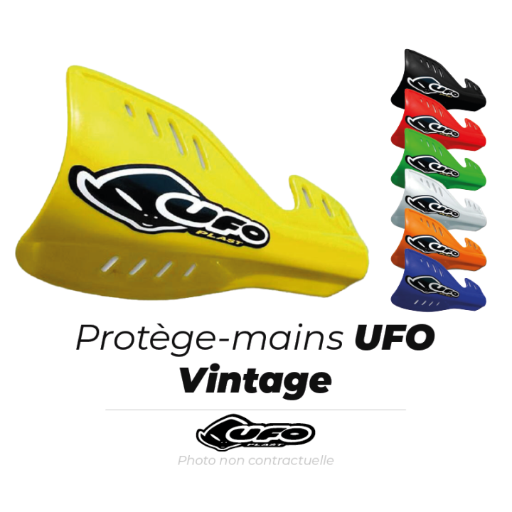 Protège-mains UFO vintage | Oxmoto