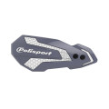 Protège-mains Polisport mx flow blanc/gris | Oxmoto