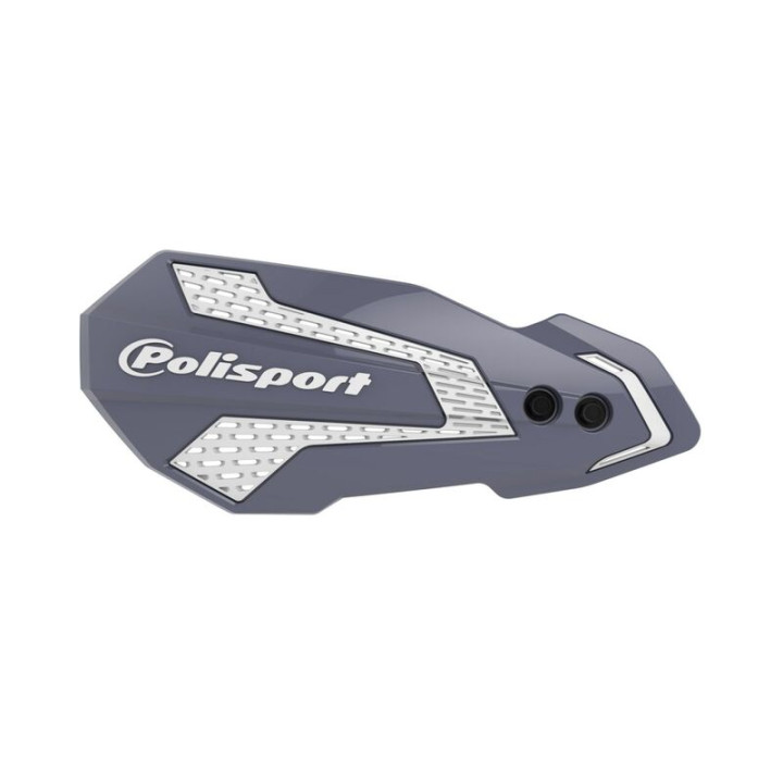 Protège-mains Polisport mx flow blanc/gris | Oxmoto