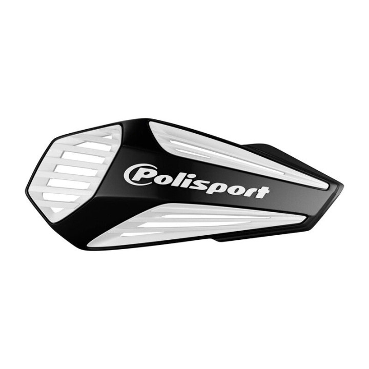 Protège-mains Polisport mx air noir/blanc | Oxmoto