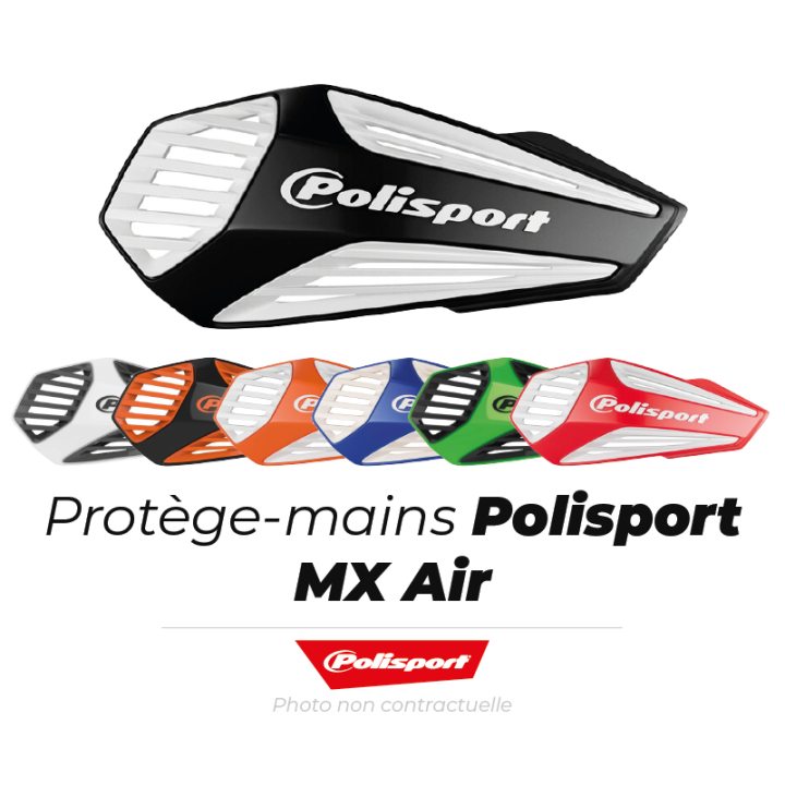Protège-mains Polisport MX Air 8308400010 | Oxmoto