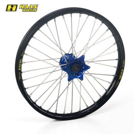 Roue avant sm haan wheels 17x3,50 Yamaha noir/bleu | Oxmoto
