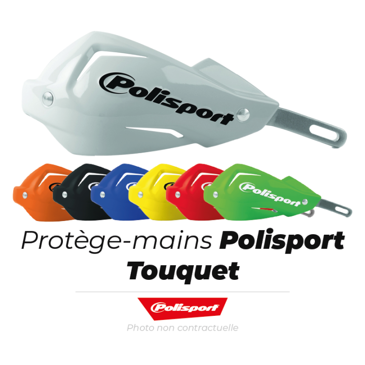 Protège-mains Polisport intégraux touquet vert | Oxmoto