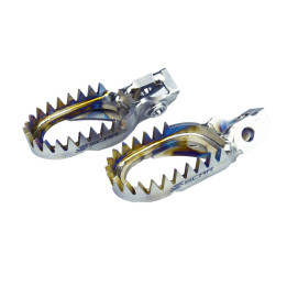 Repose-pieds Scar anti-boue titane ktm/husqvarna 1057283