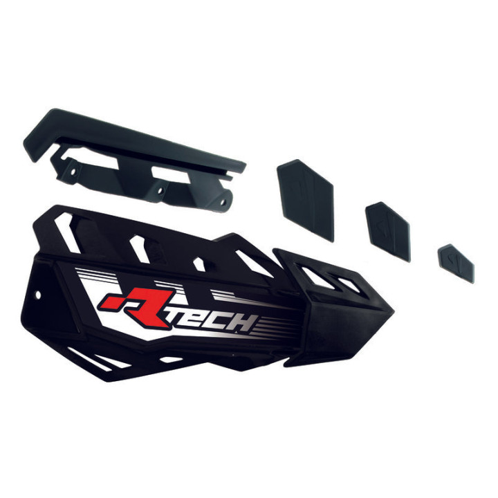 Coque de rechange Racetech FLX noir pour 789678 | Oxmoto