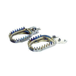 Repose-pieds Scar anti-boue titane Triumph tf 250-x 2024-2024