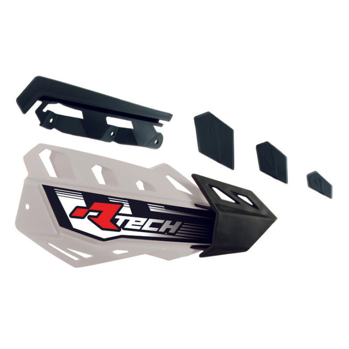 Coque de rechange Racetech FLX blanc pour 789677 | Oxmoto