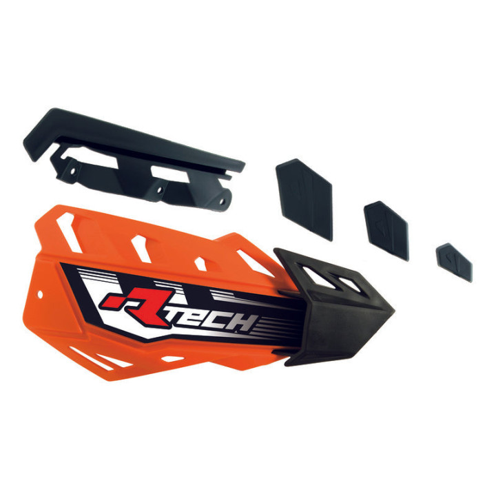 Coque de rechange Racetech FLX orange pour 789679 | Oxmoto
