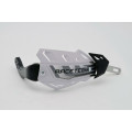 Protège-mains Racetech FLX blanc | Oxmoto