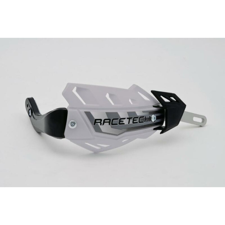 Protège-mains Racetech FLX blanc | Oxmoto