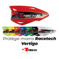 Protège-mains Racetech Vertigo réglable blanc | Oxmoto
