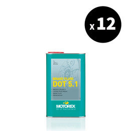 Liquide de frein Motorex Brake Fluid DOT 5.1 - 1L | Oxmoto