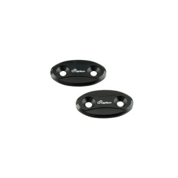 Cache-orifices rétroviseur Lightech - Paire - Noir SPE101NER