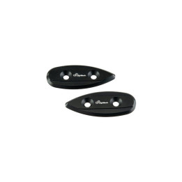 Cache-orifices rétroviseur Lightech - Paire - Noir SPE104NER