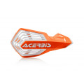 Protège-mains Acerbis x-future orange/blanc | Oxmoto