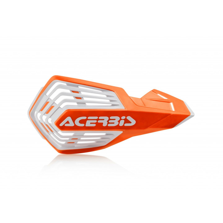 Protège-mains Acerbis x-future orange/blanc | Oxmoto