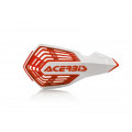 Protège-mains Acerbis x-future blanc/rouge | Oxmoto