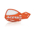 Protège-mains Acerbis mx uniko ventilé orange/blanc | Oxmoto
