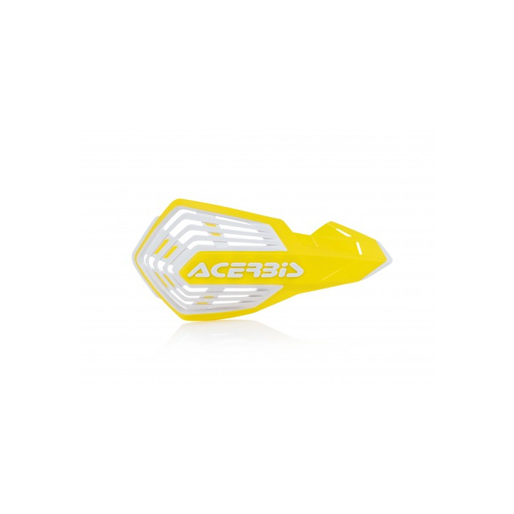 Protège-mains Acerbis x-future jaune/blanc | Oxmoto