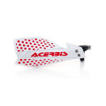 Protège-mains Acerbis x-ultimate blanc/rouge | Oxmoto