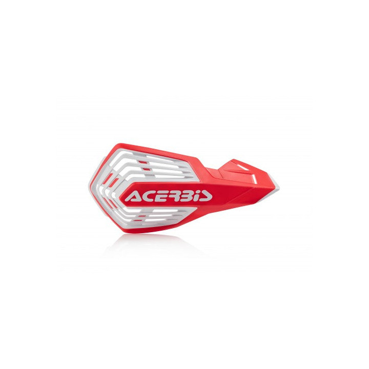 Protège-mains Acerbis x-future rouge/blanc | Oxmoto
