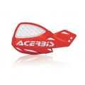 Protège-mains Acerbis mx uniko ventilé rouge | Oxmoto