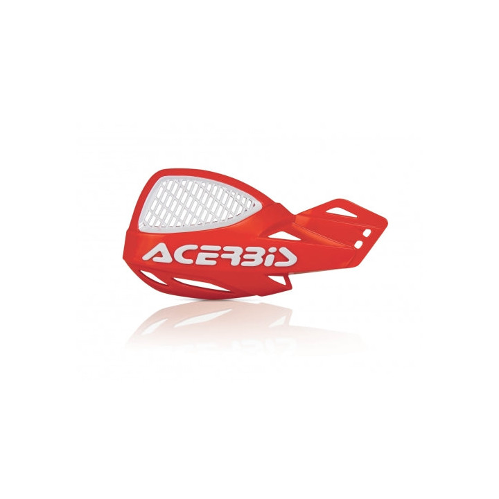 Protège-mains Acerbis mx uniko ventilé rouge | Oxmoto