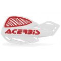 Protège-mains Acerbis mx uniko ventilé rouge/blanc | Oxmoto