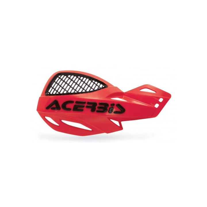 Protège-mains Acerbis mx uniko ventilé rouge/noir | Oxmoto