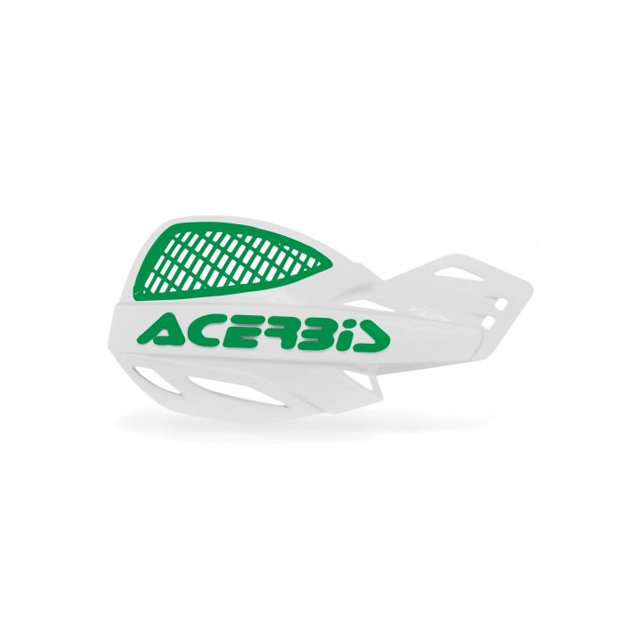 Protège-mains Acerbis mx uniko ventilé vert/blanc | Oxmoto