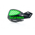 Protège-mains Acerbis mx uniko ventilé noir/vert | Oxmoto