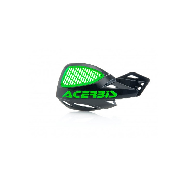 Protège-mains Acerbis mx uniko ventilé noir/vert | Oxmoto
