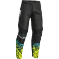 Pantalon Thor sector atlas noir/teal | Oxmoto