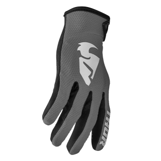 Gants enfant Thor sector gris/blanc 2025 | Oxmoto