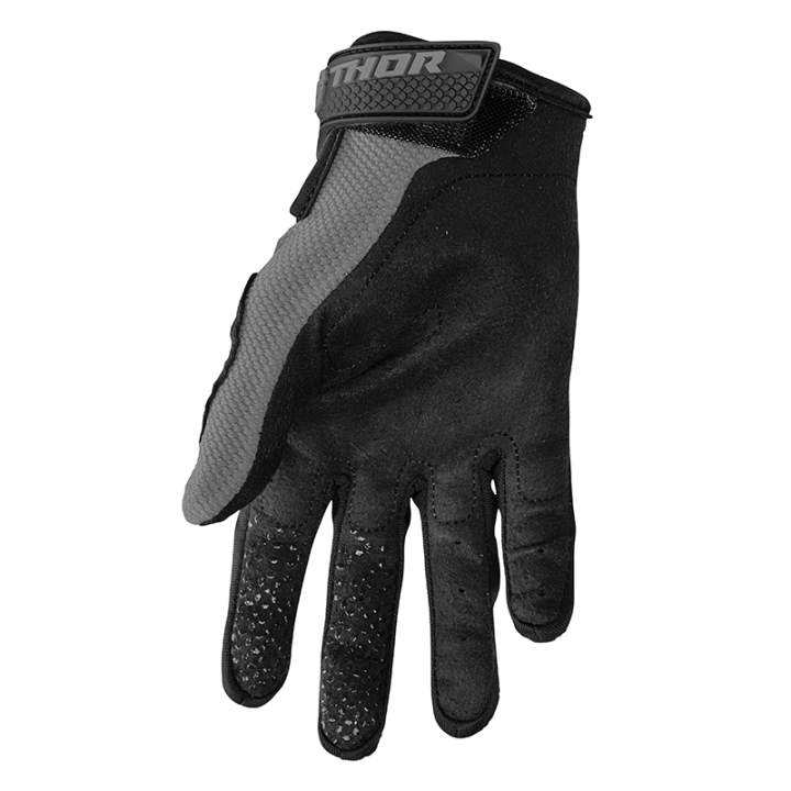 Gants enfant Thor sector gris/blanc 2025 | Oxmoto