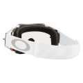 Masque Oakley Airbrake MX - Tuff Blocks White écran clair