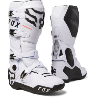 Bottes FOX instinct blanc | Oxmoto