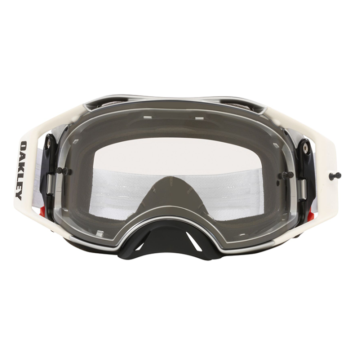 Masque Oakley Airbrake MX - Tuff Blocks White écran clair