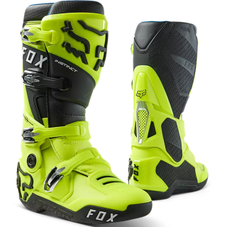 Bottes FOX instinct jaune 2025 | Oxmoto