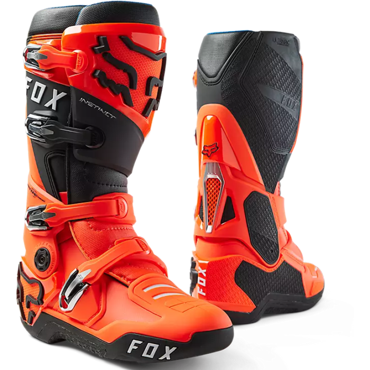 Bottes FOX instinct orange 2024 | Oxmoto