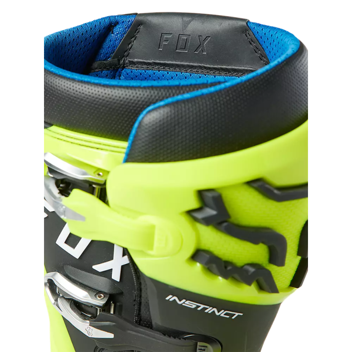 Bottes FOX instinct jaune 2025 | Oxmoto