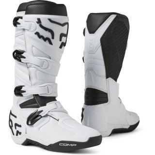 Bottes FOX comp blanc | Oxmoto