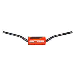 Guidon Scar 0² ø 28.6 orange | Oxmoto