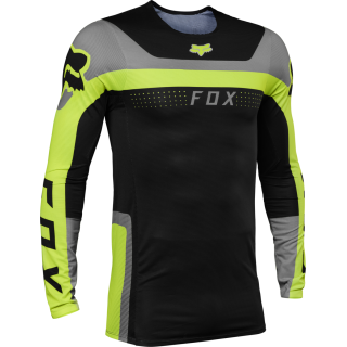 Maillot FOX flexair efekt jaune | Oxmoto